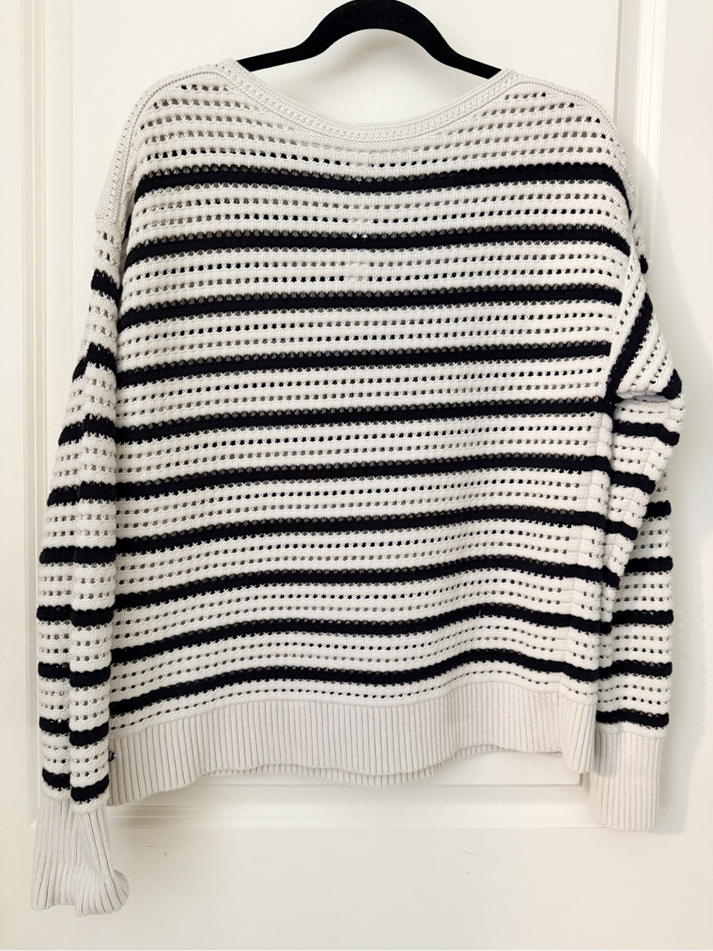 lululemon Cotton Crochet Pullover
Light Ivory / Black - size small - Picture 7 of 9